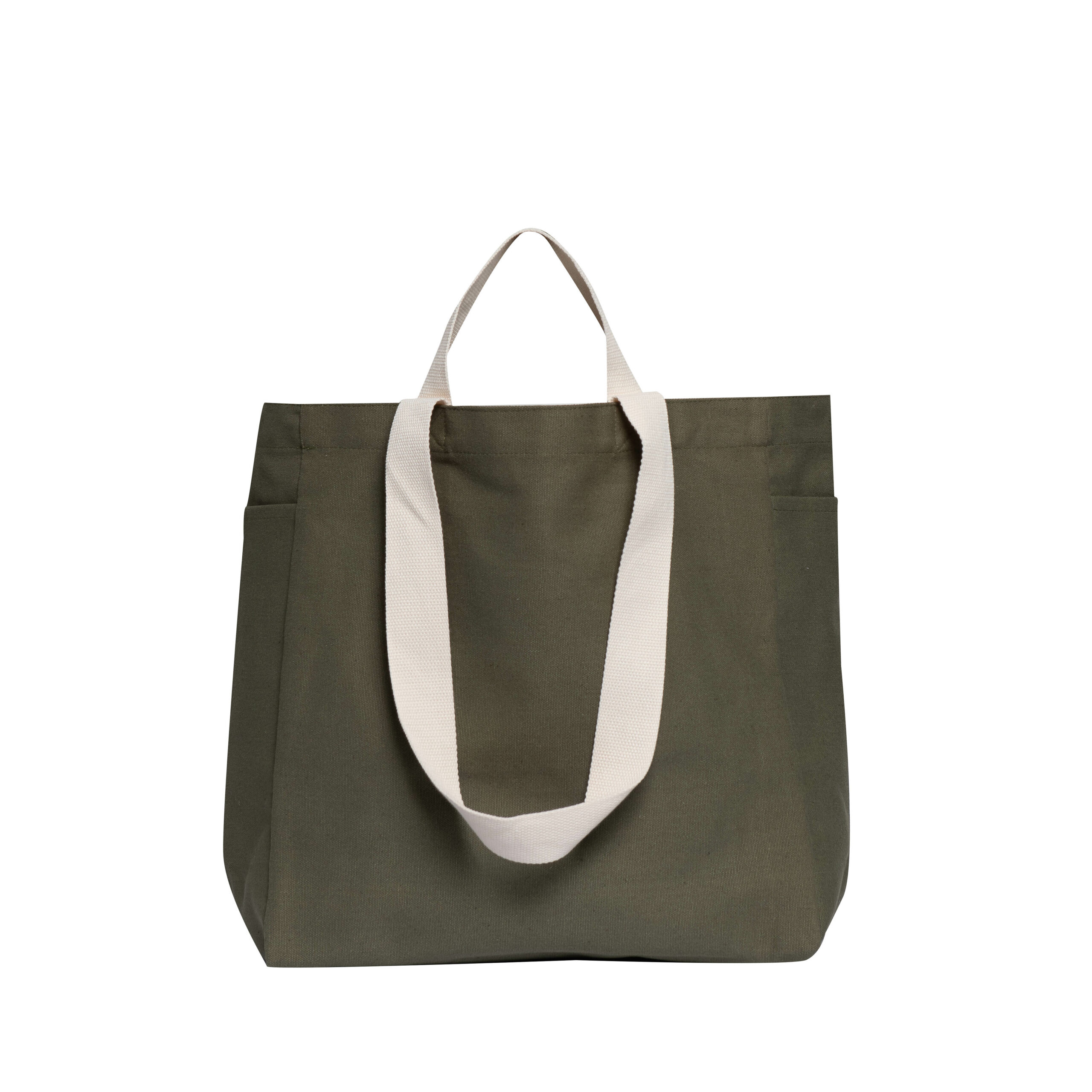 promoteam-176-scaled Canvas bag - Bogota model- Olive green – תמונה 1